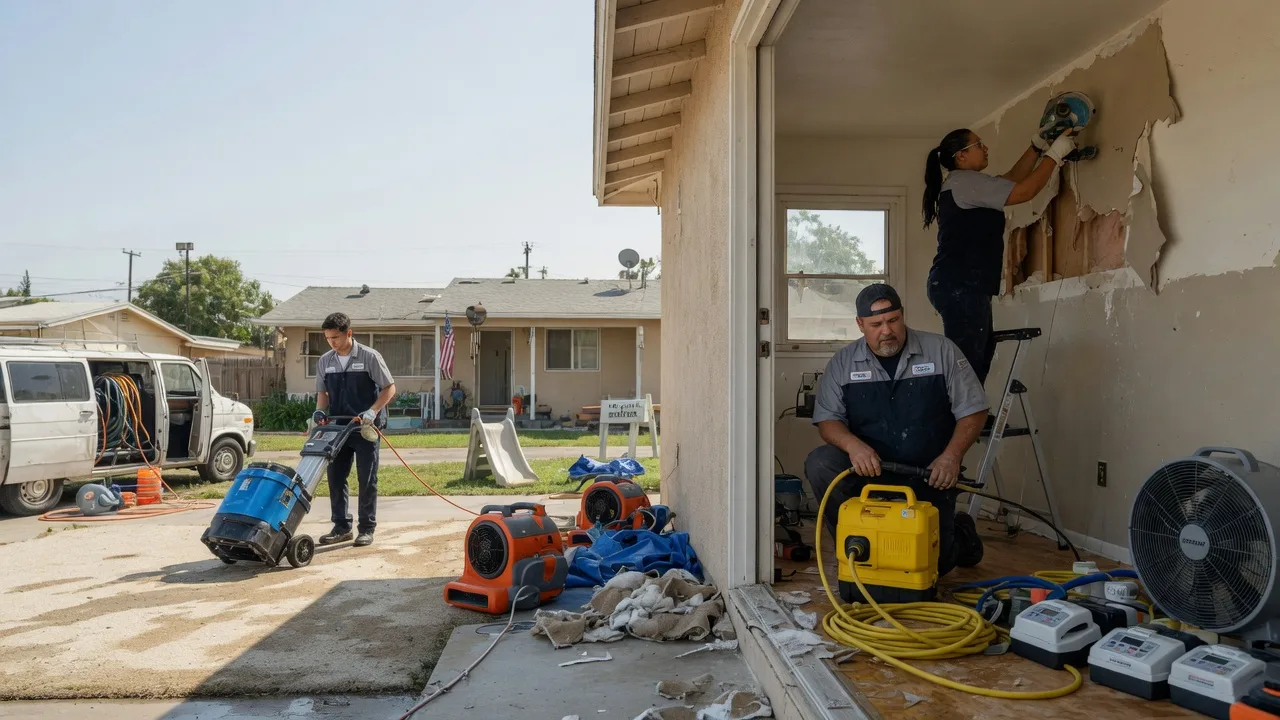 Water Damage Restoration in El Paso, AR near me